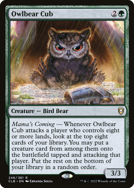 Owlbear Cub - Foil