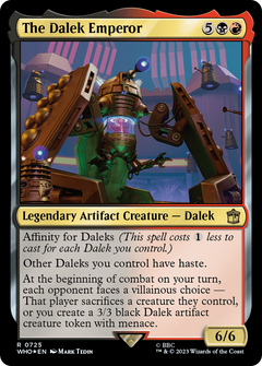 The Dalek Emperor (0725) - Surge Foil