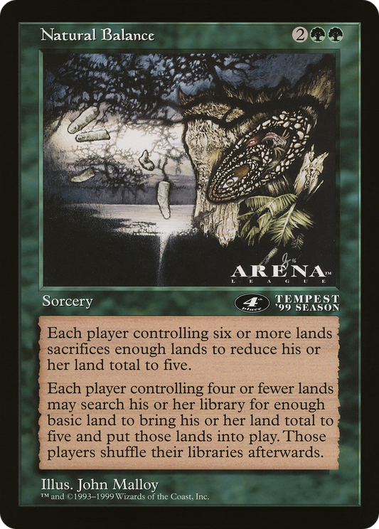 Natural Balance (4th Place) (Oversized) (Arena League Promo)