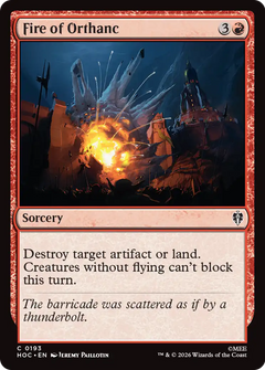 Fire of Orthanc (HOC)