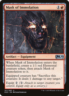 Mask of Immolation - Foil