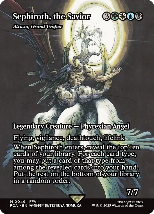 Sephiroth, the Savior [Atraxa, Grand Unifier] (0049) (Showcase)