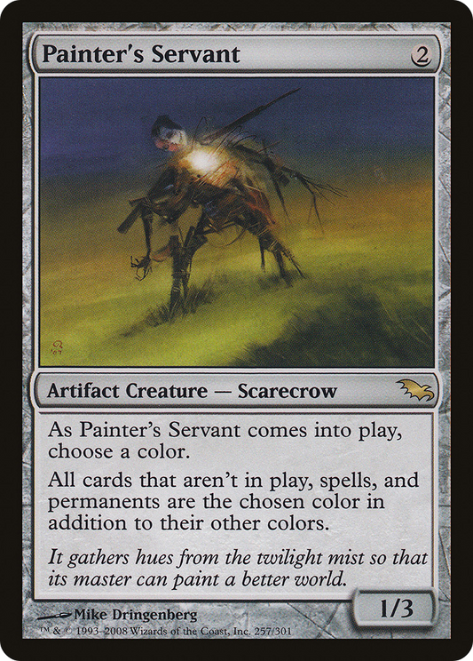 Painter's Servant - Foil
