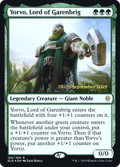 Yorvo, Lord of Garenbrig (185) (Prerelease) - Foil