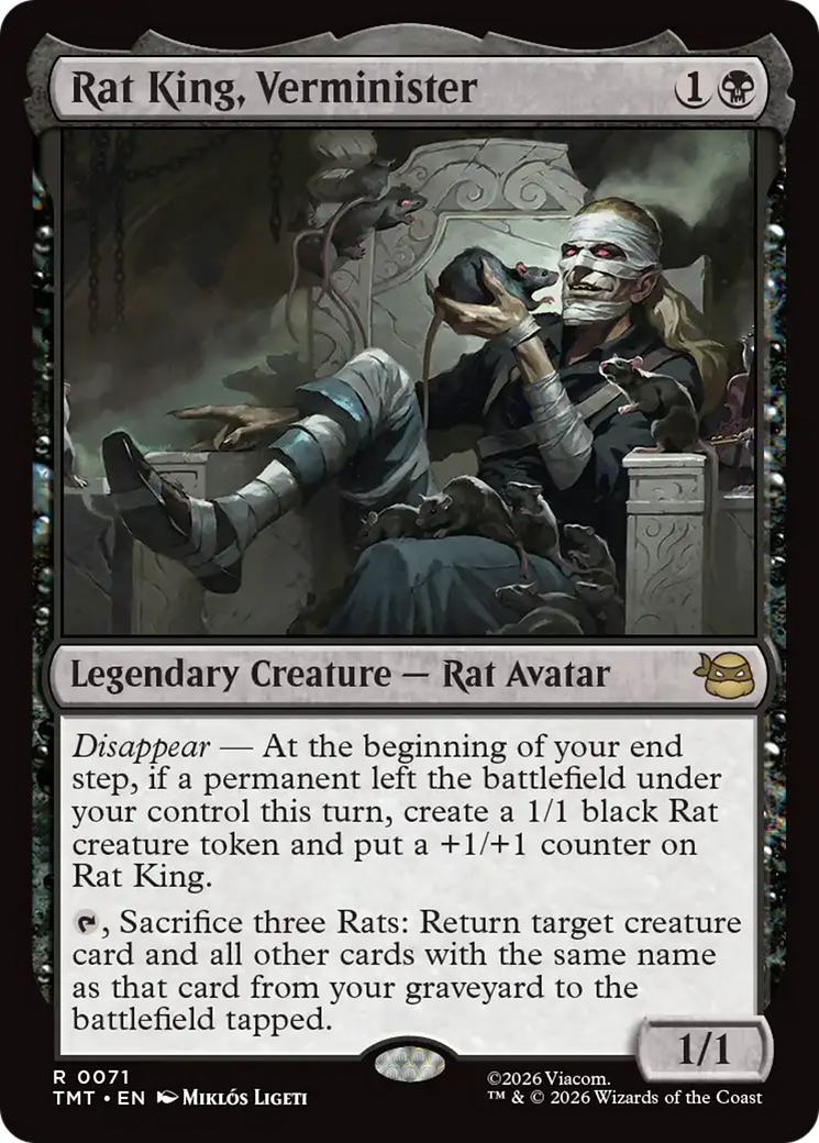 Rat King, Verminister (TMT)