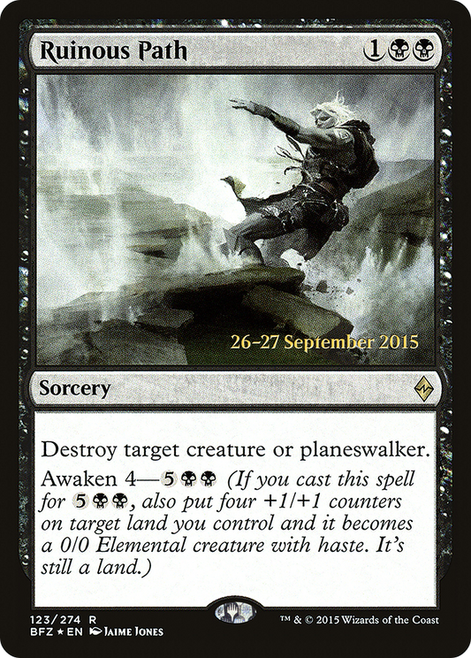 Ruinous Path (123) (Prerelease) - Foil