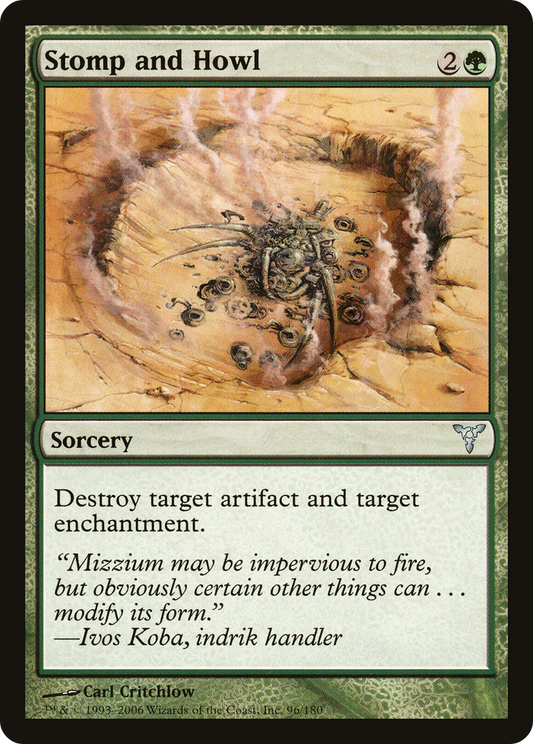 Stomp and Howl - Foil