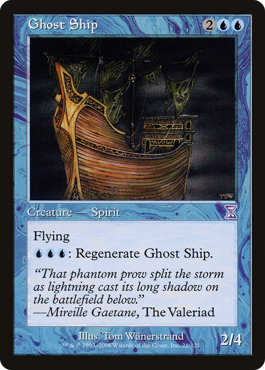 Ghost Ship - Foil