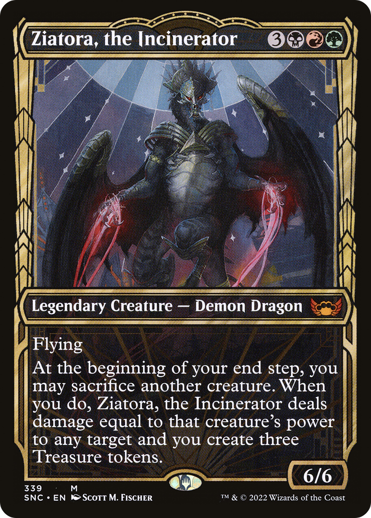 Ziatora, the Incinerator (339) (Showcase)