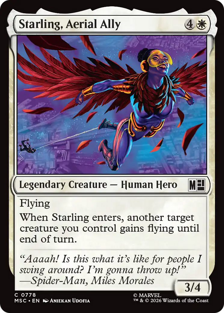 Starling, Aerial Ally (MSC)