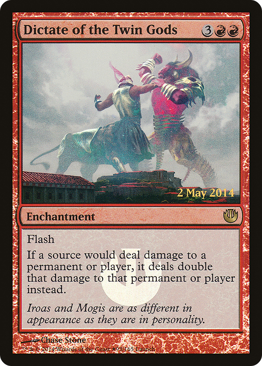 Dictate of the Twin Gods (093) (Launch) - Foil