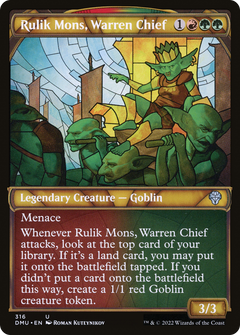 Rulik Mons, Warren Chief (316) (Showcase)