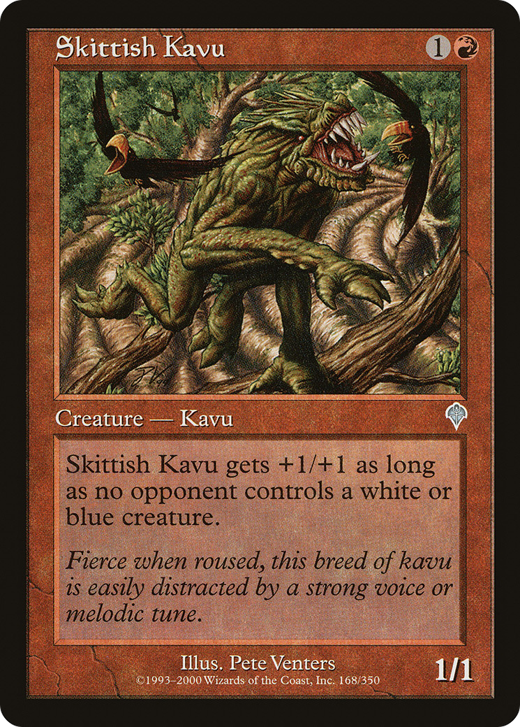 Skittish Kavu - Foil