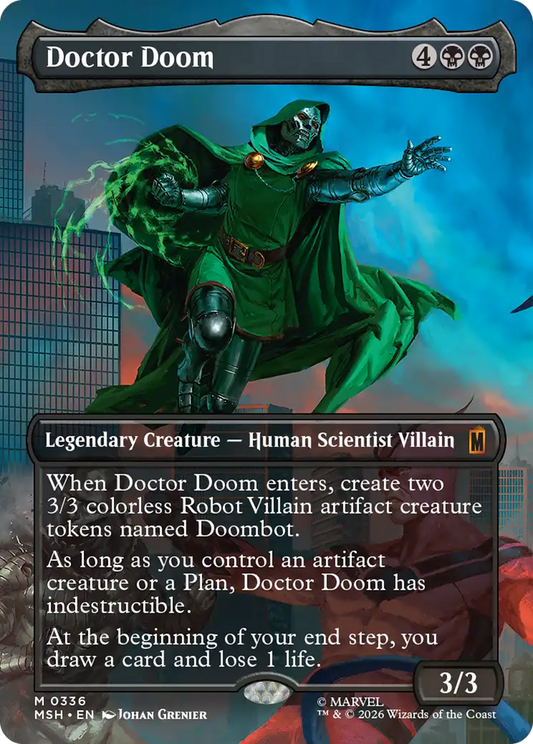 Doctor Doom (0336) (Borderless) (MSH) - Foil