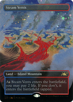 Steam Vents (534) (Borderless) - Galaxy Foil