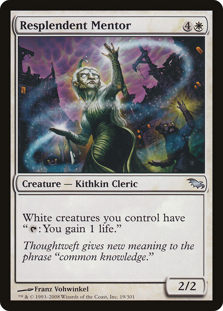 Resplendent Mentor - Foil