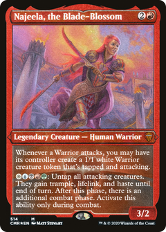 Najeela, the Blade-Blossom - Foil Etched