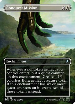 Conquest Mission (0342) (Borderless) (TRK) - Foil