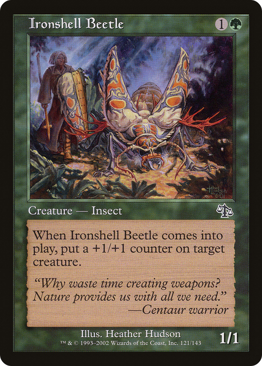 Ironshell Beetle - Foil
