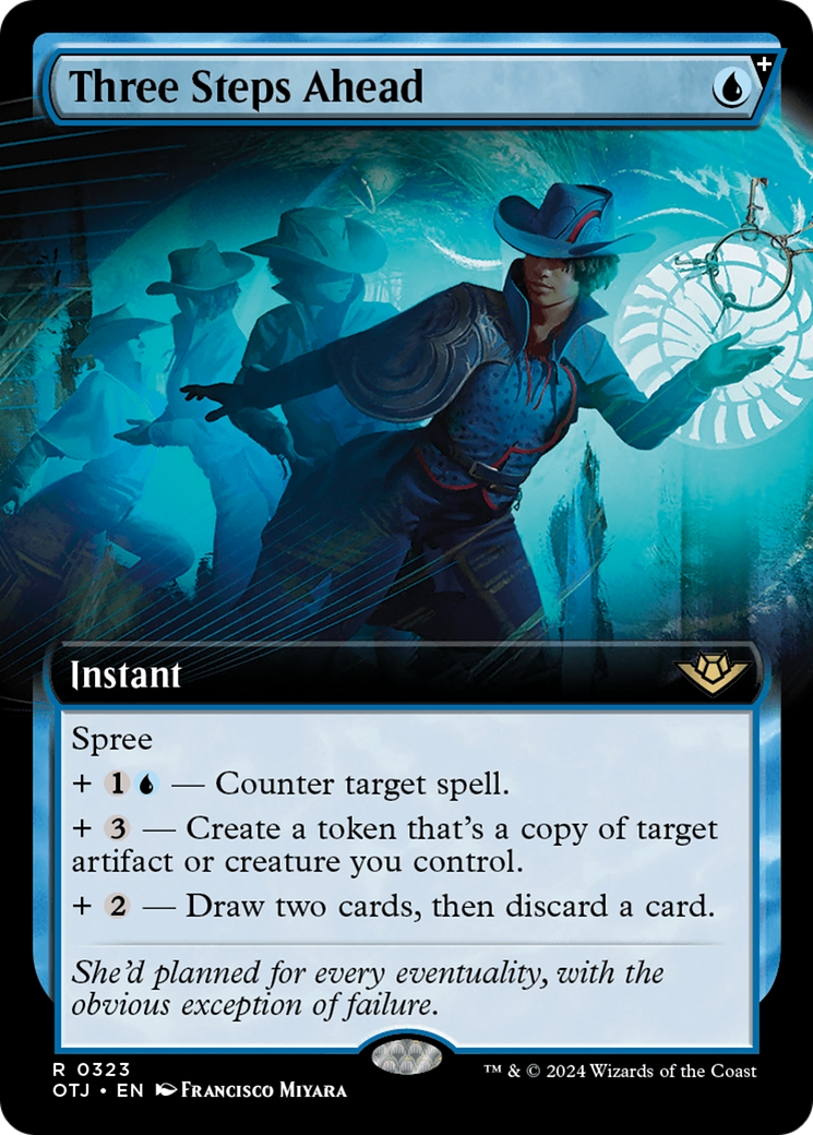 Three Steps Ahead (0323) (Extended Art) - Foil