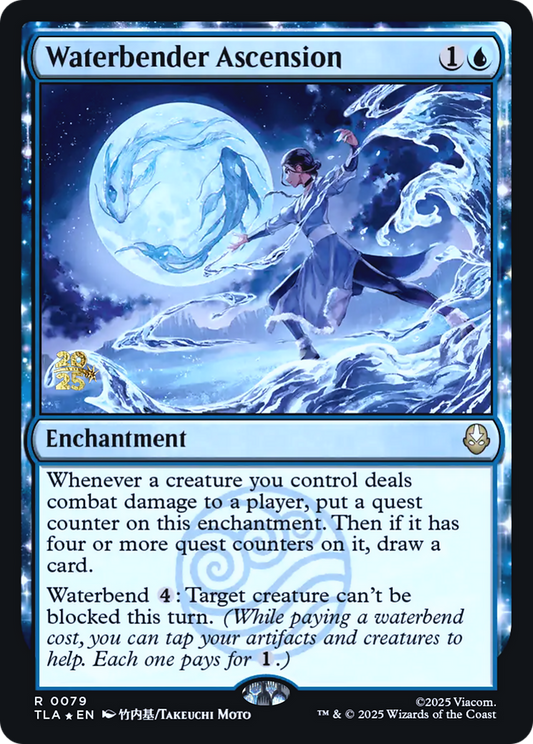 Waterbender Ascension (0079) (Prerelease) (PTLA) - Foil