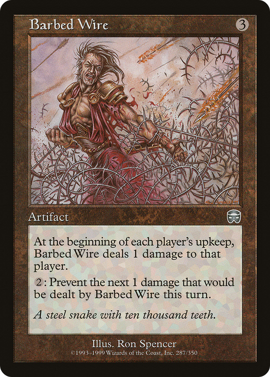 Barbed Wire - Foil