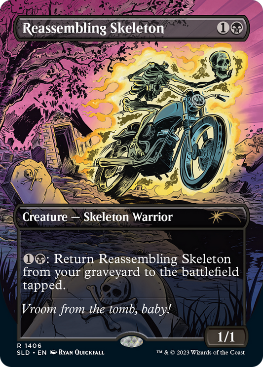 Reassembling Skeleton (1406) (Borderless) - Foil