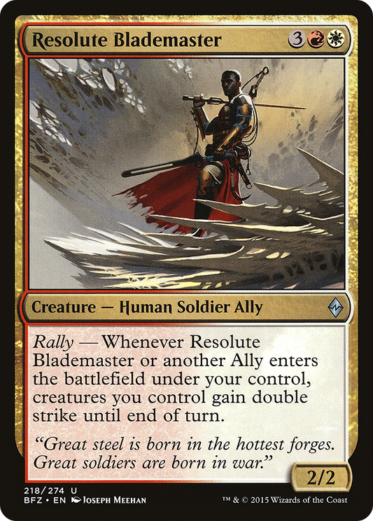 Resolute Blademaster - Foil