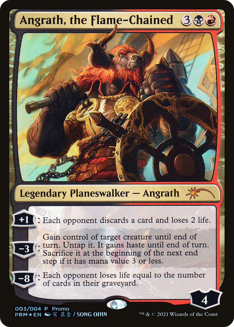 Angrath, the Flame-Chained (003) - Foil