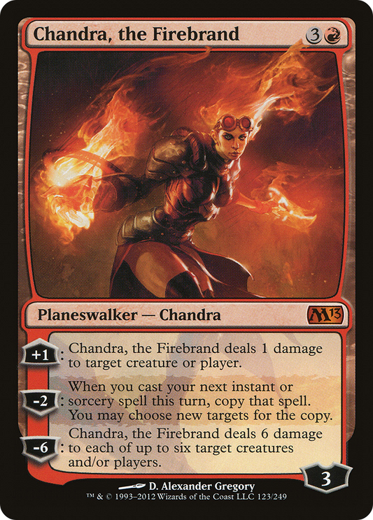 Chandra, the Firebrand - Foil
