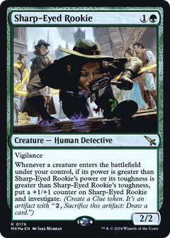 Sharp-Eyed Rookie (0176) (Prerelease) - Foil