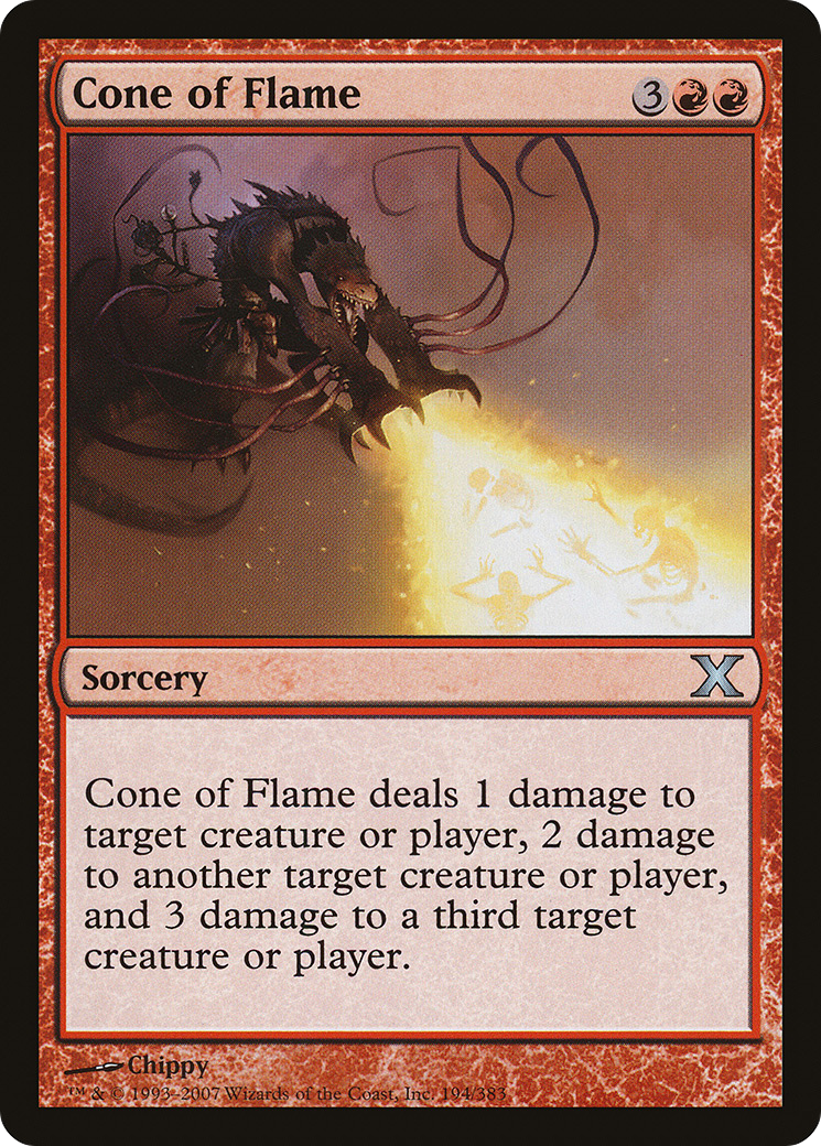 Cone of Flame - Foil