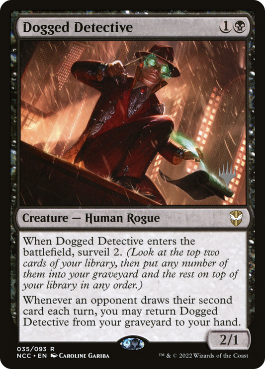 Dogged Detective (035) (Promo Pack) - Foil