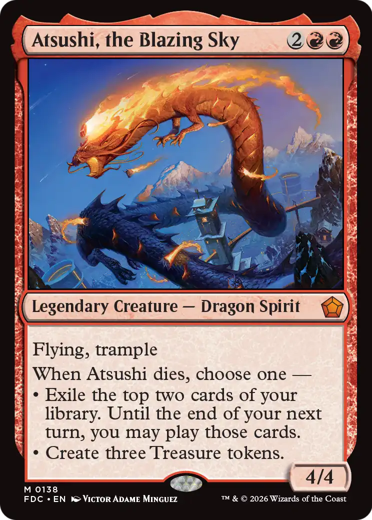 Atsushi, the Blazing Sky (FDC)