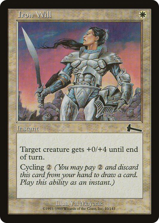 Iron Will - Foil