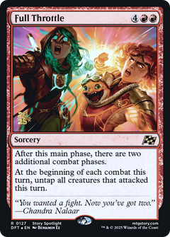 Full Throttle (0127) (Prerelease) - Foil