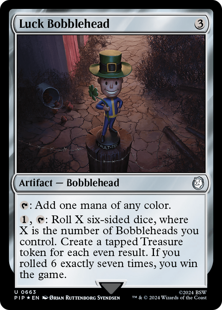 Luck Bobblehead (0663) - Surge Foil