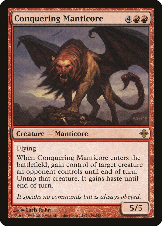 Conquering Manticore - Foil