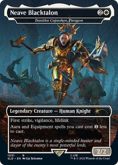 Neave Blacktalon [Danitha Capashen, Paragon] (1031) (Borderless) - Foil