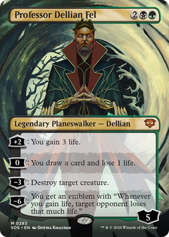 Professor Dellian Fel (0283) (Borderless) (SOS) - Foil