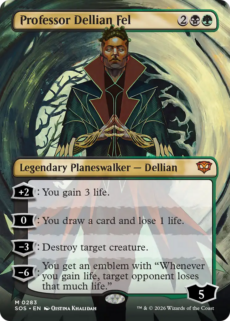 Professor Dellian Fel (0283) (Borderless) (SOS)