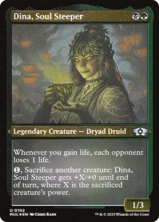 Dina, Soul Steeper (0102) - Foil Etched