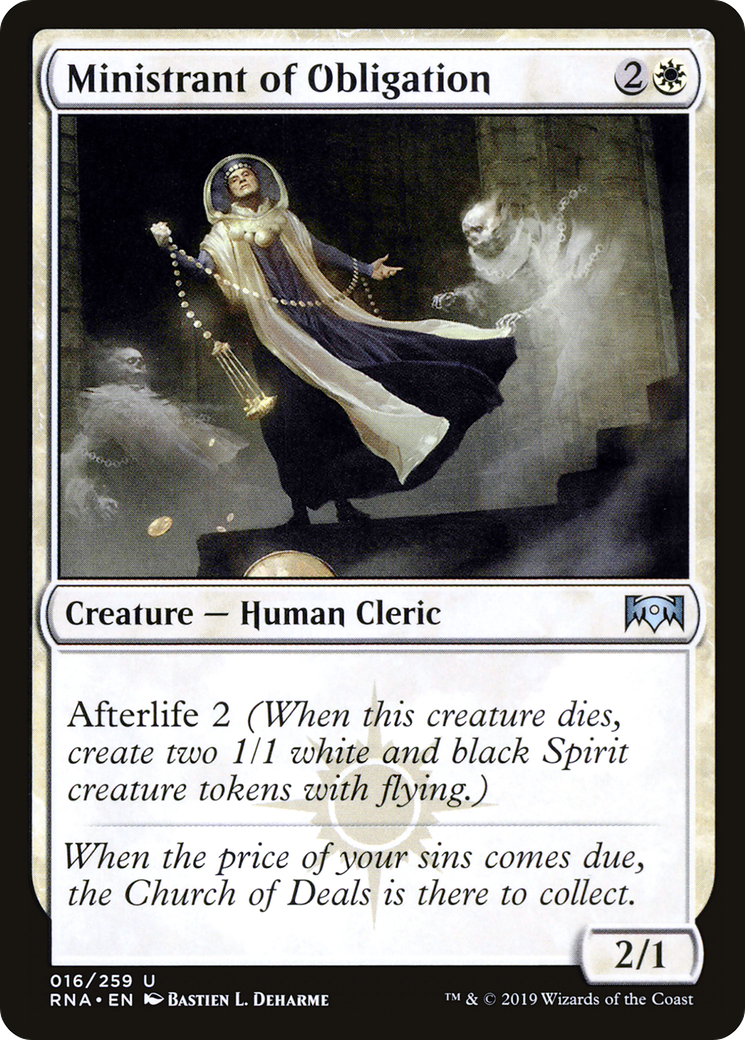 Ministrant of Obligation - Foil