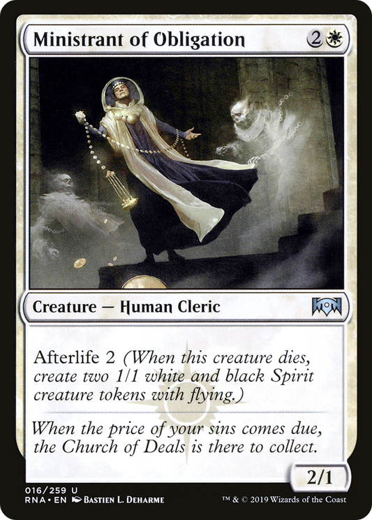 Ministrant of Obligation - Foil