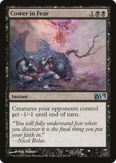 Cower in Fear - Foil
