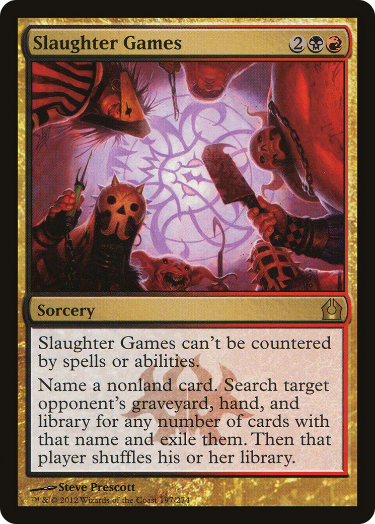 Slaughter Games - Foil