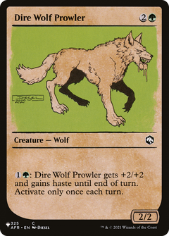 Dire Wolf Prowler (325) (Showcase)
