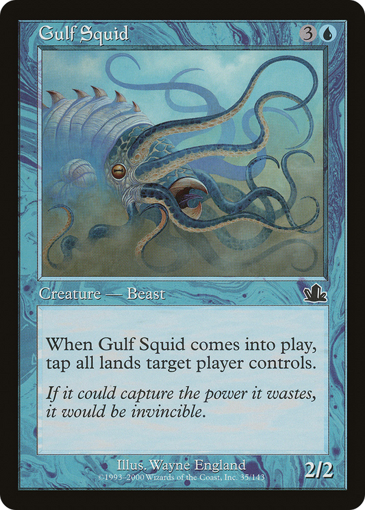 Gulf Squid - Foil