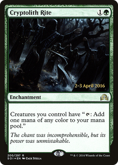 Cryptolith Rite (200) (Prerelease) - Foil