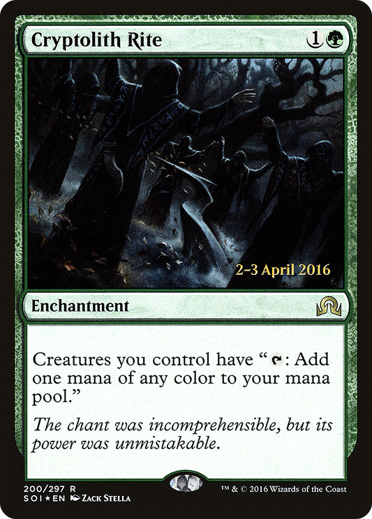 Cryptolith Rite (200) (Prerelease) - Foil